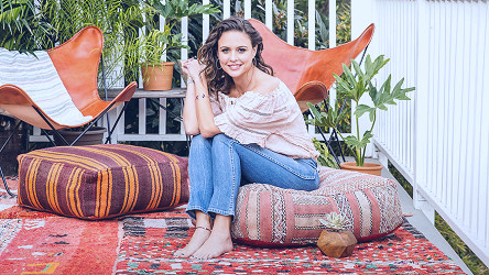 Josie Maran's Boho Paradise